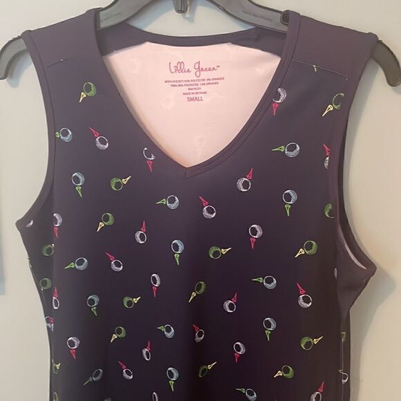 Lillie Green Womens Tee Time Sleeveless Dress Small - Excellent Condition-2/6/24 - Picture 3 of 6